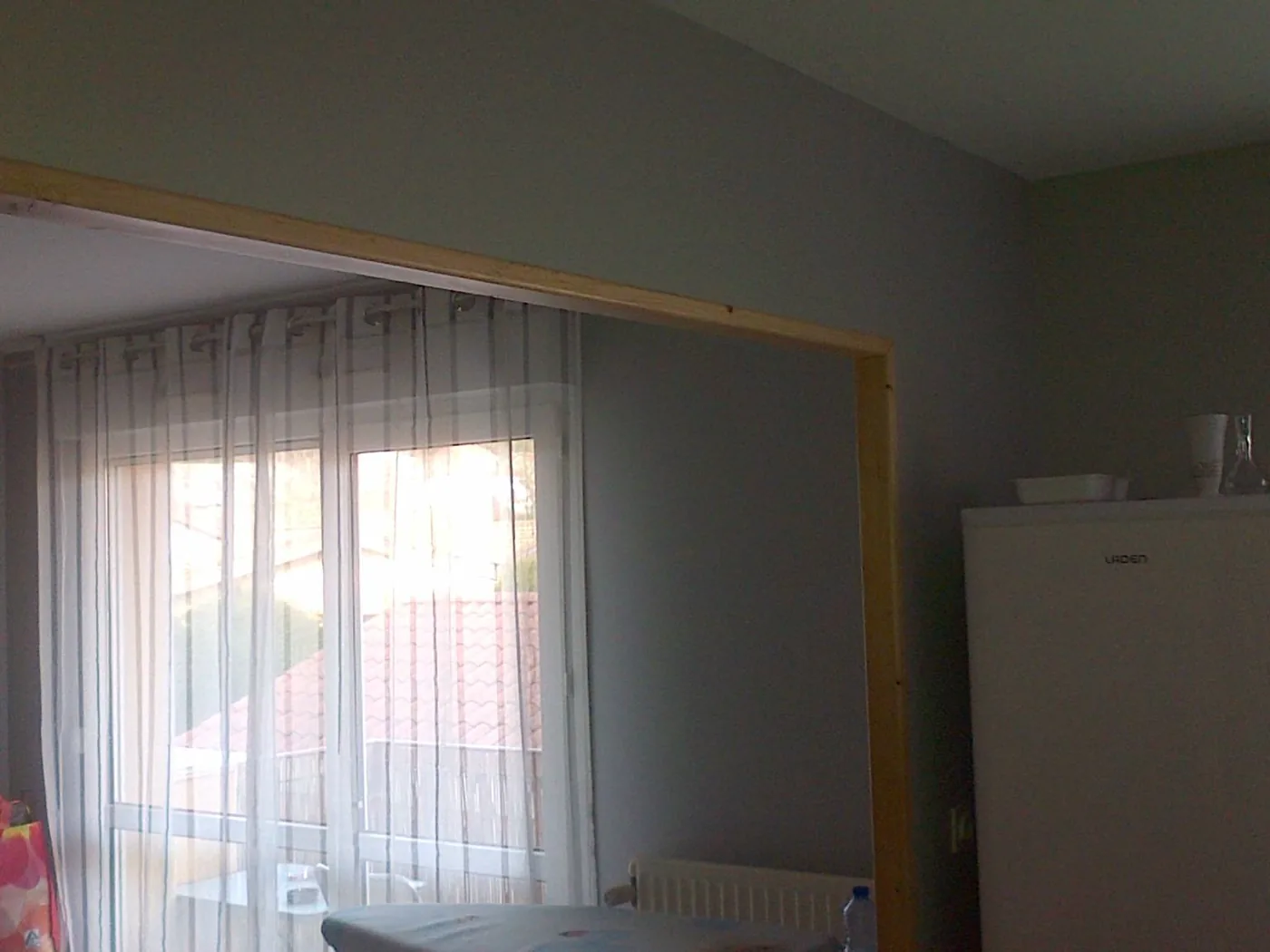 Séjour terminé après travaux de peinture